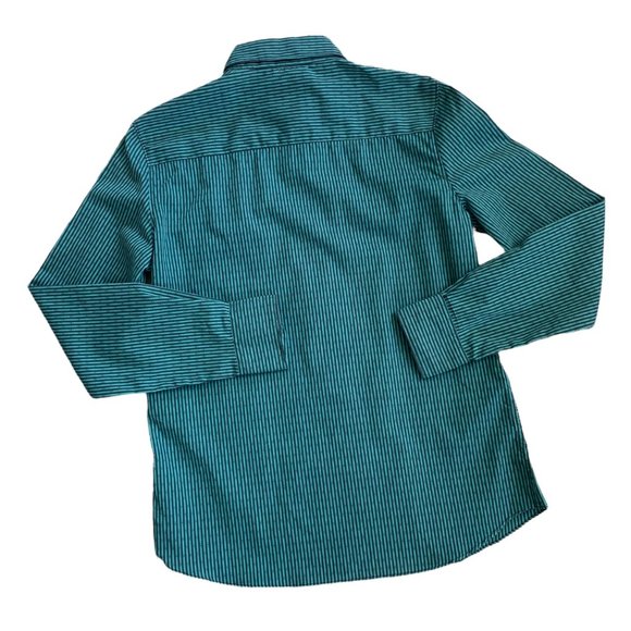 Vintage NWT Diane Von Furstenberg Striped Button Up Shirt - Picture 2 of 5